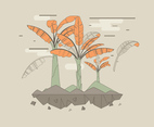 Banana Tree Vector