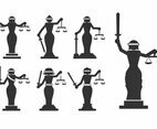 Lady Justice Vector