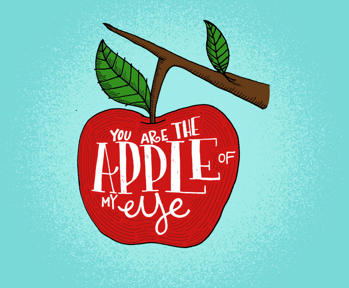 Apple of My Eye Vector