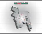 Free Bangladesh Map Illustration