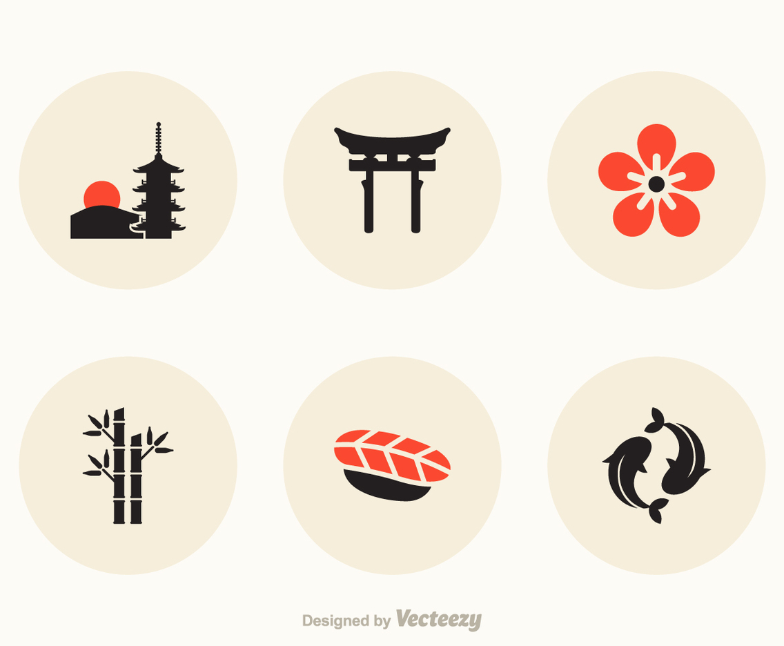 Free Japan Vector Icons