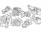 Free Mayan Animal Symbol Vector