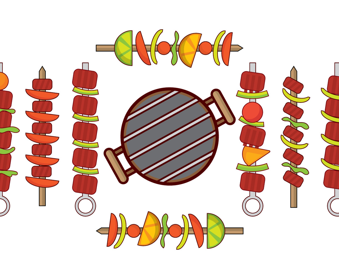 Free Brochette Vector