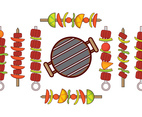 Free Brochette Vector