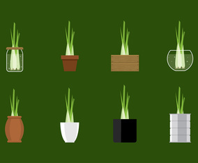 Lemongrass Plant Vector