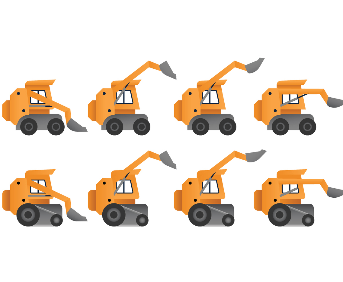 Free Skid Steer Vector