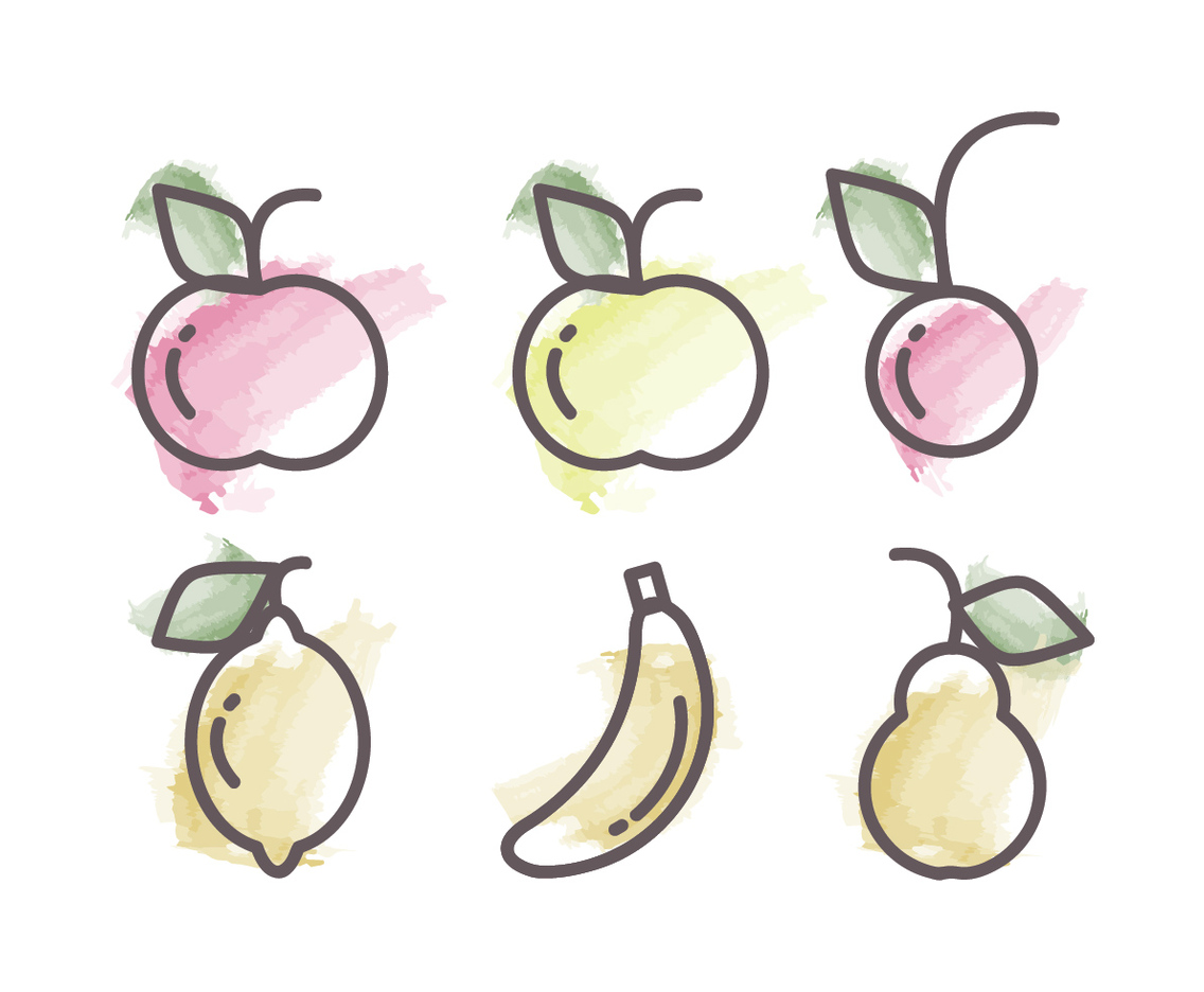 Vector Fruits Illustration