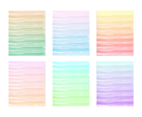 Vector Painted Watercolor Backgrounds