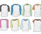 Free Raglan Vector Set