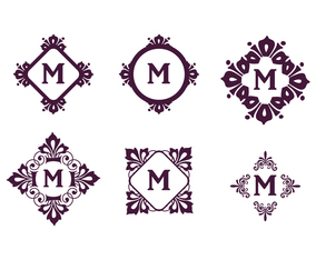 Monograms Vector Set