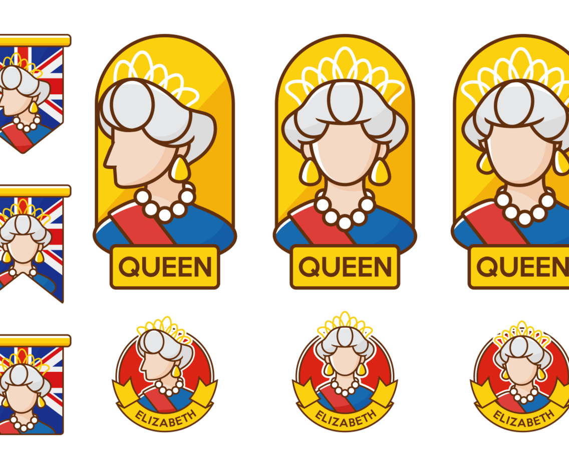 Queen Elizabeth Vector