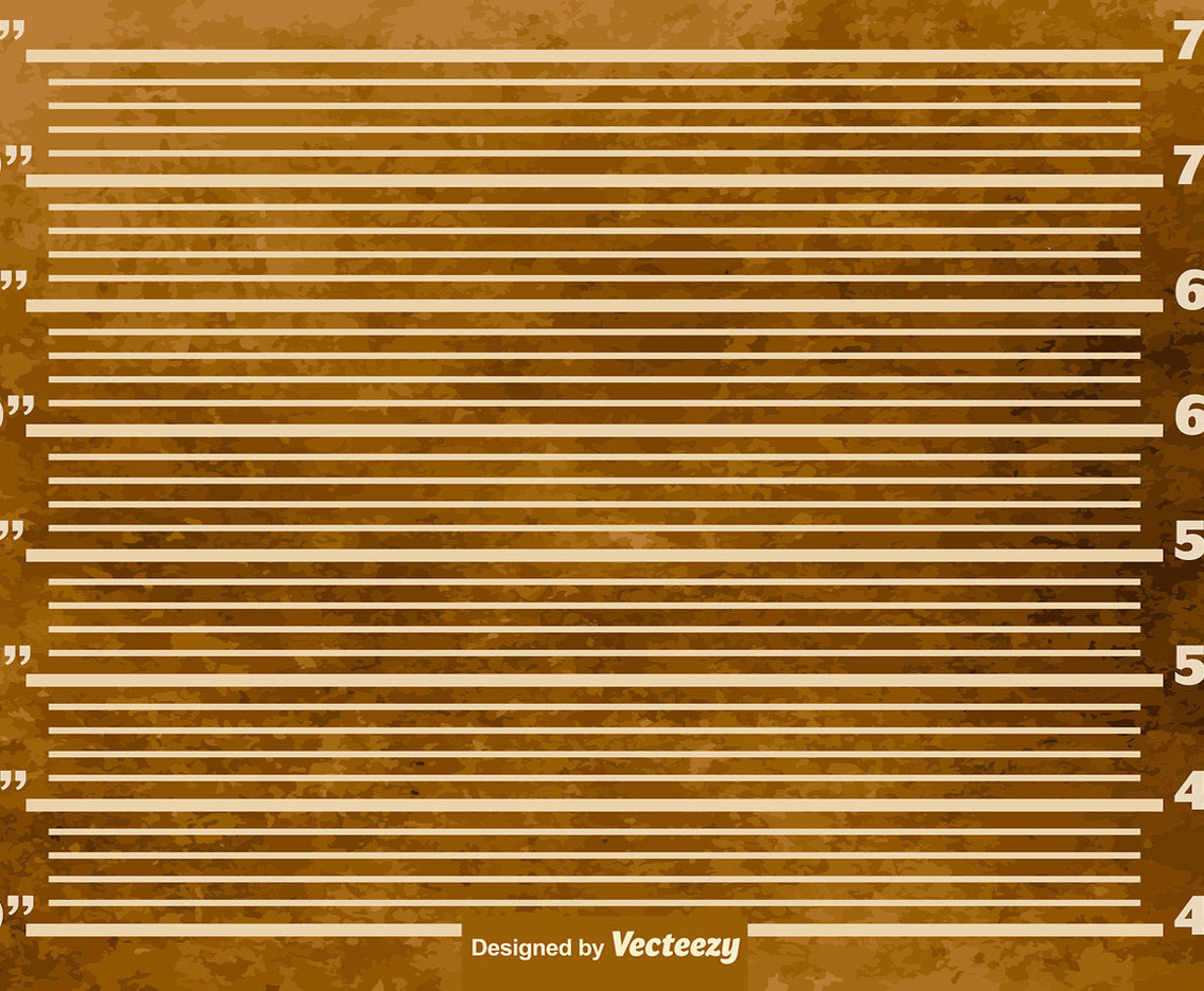 Police Lineup Background Grunge Texture Vector