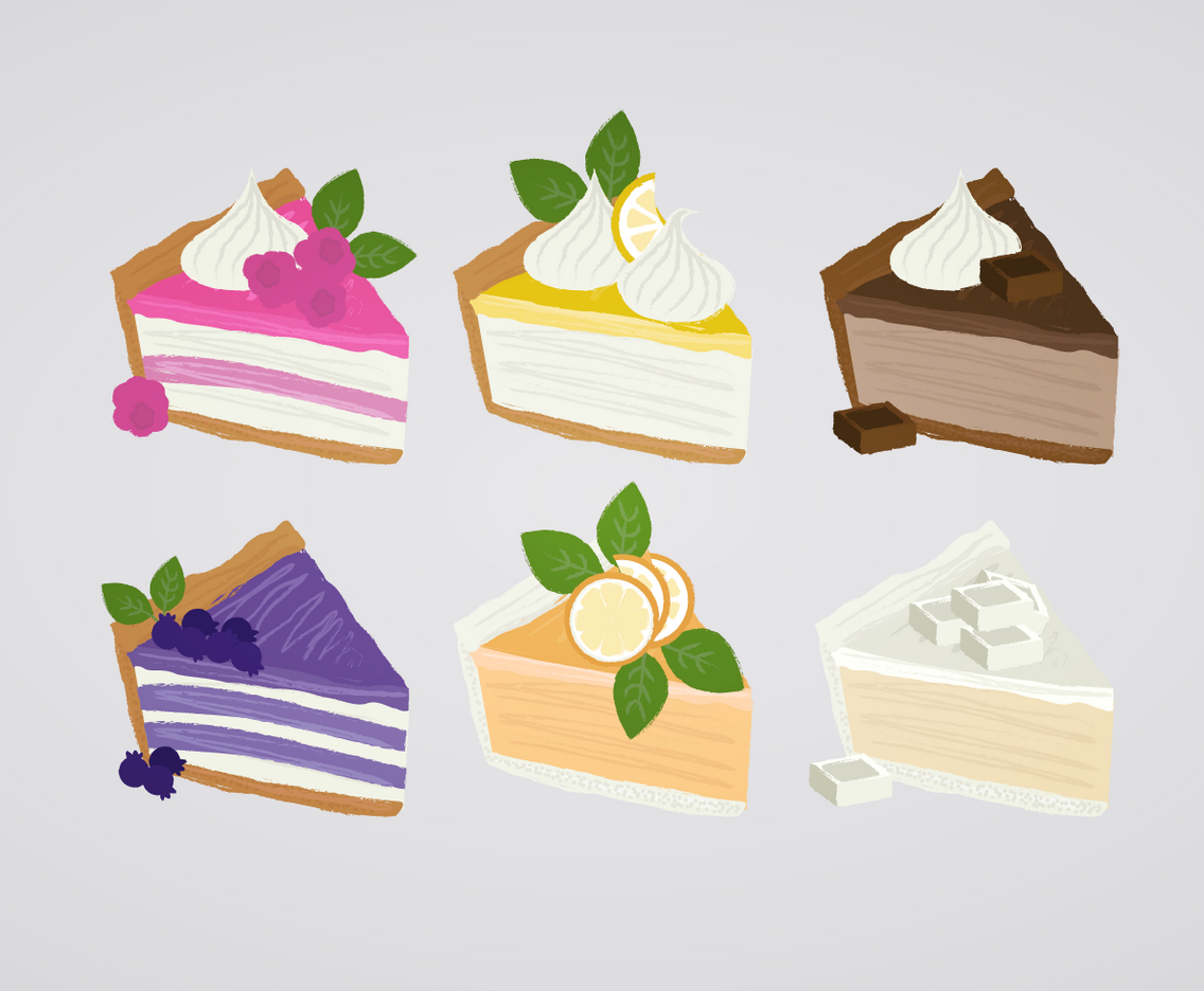 Vector Pie Illustration