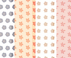 Vector Cute Floral Patterns