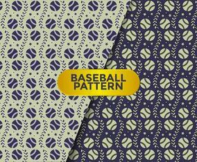 Baseball Pattern Vector