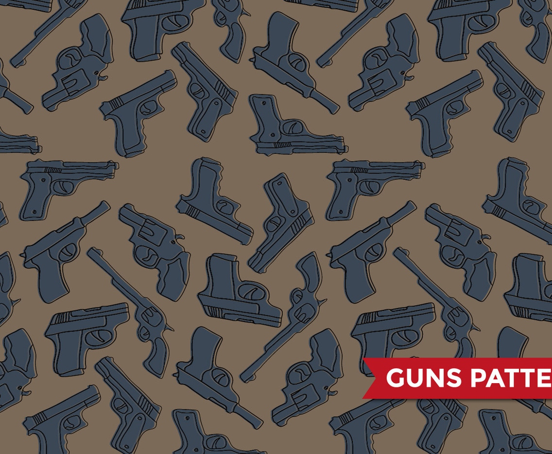 Glock Guns Pattern Vector