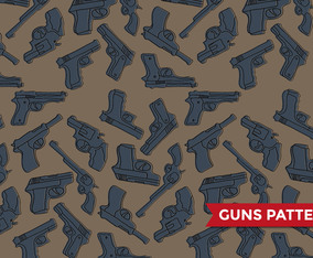 Glock Guns Pattern Vector