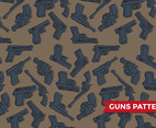 Glock Guns Pattern Vector