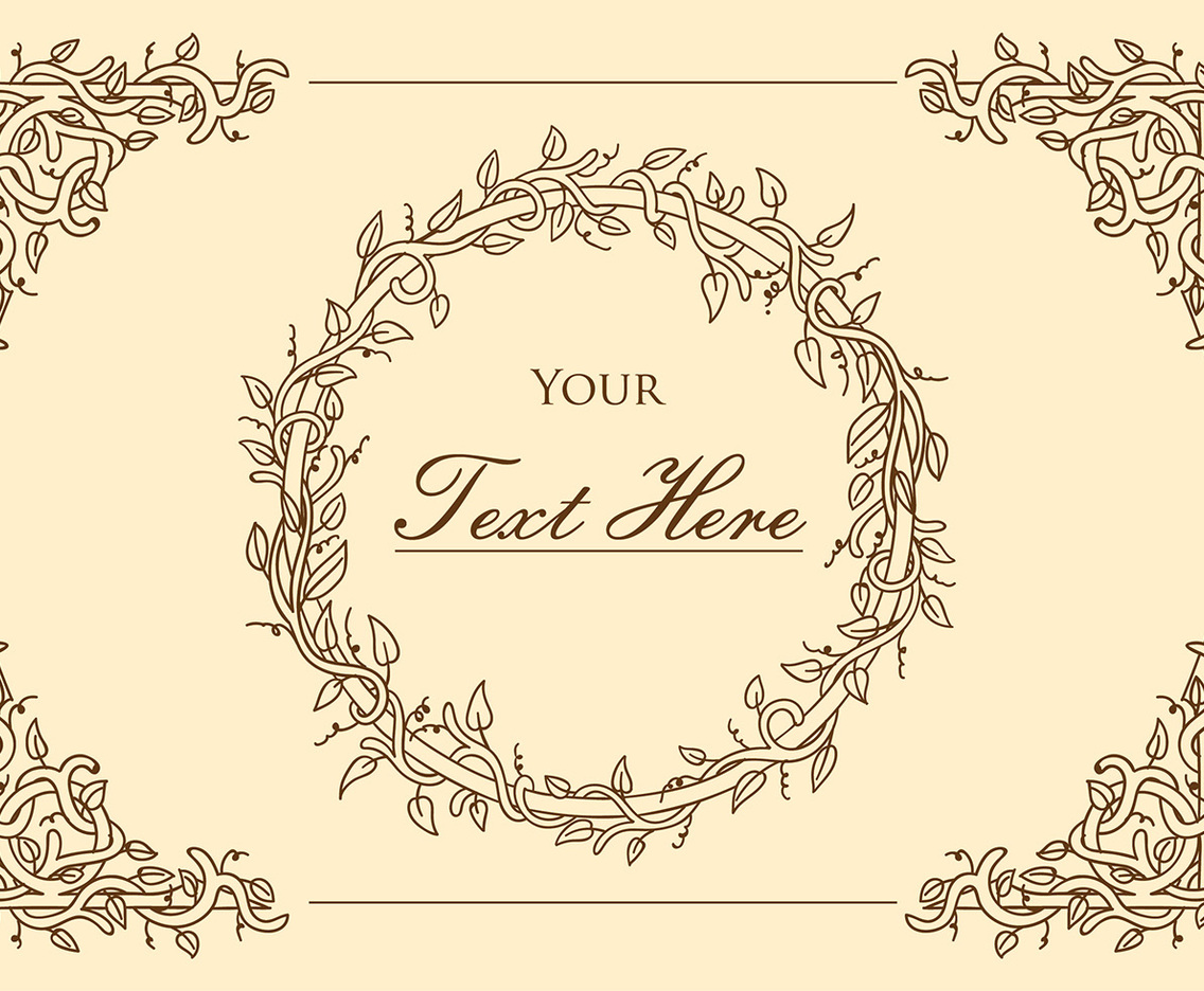 Liana Drawing Vector