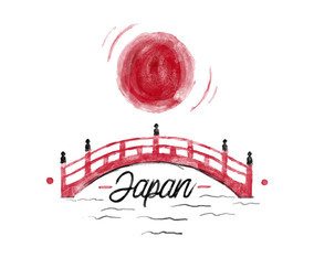 Free Japan Watercolor Vector
