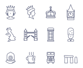 Free British Vector Icon