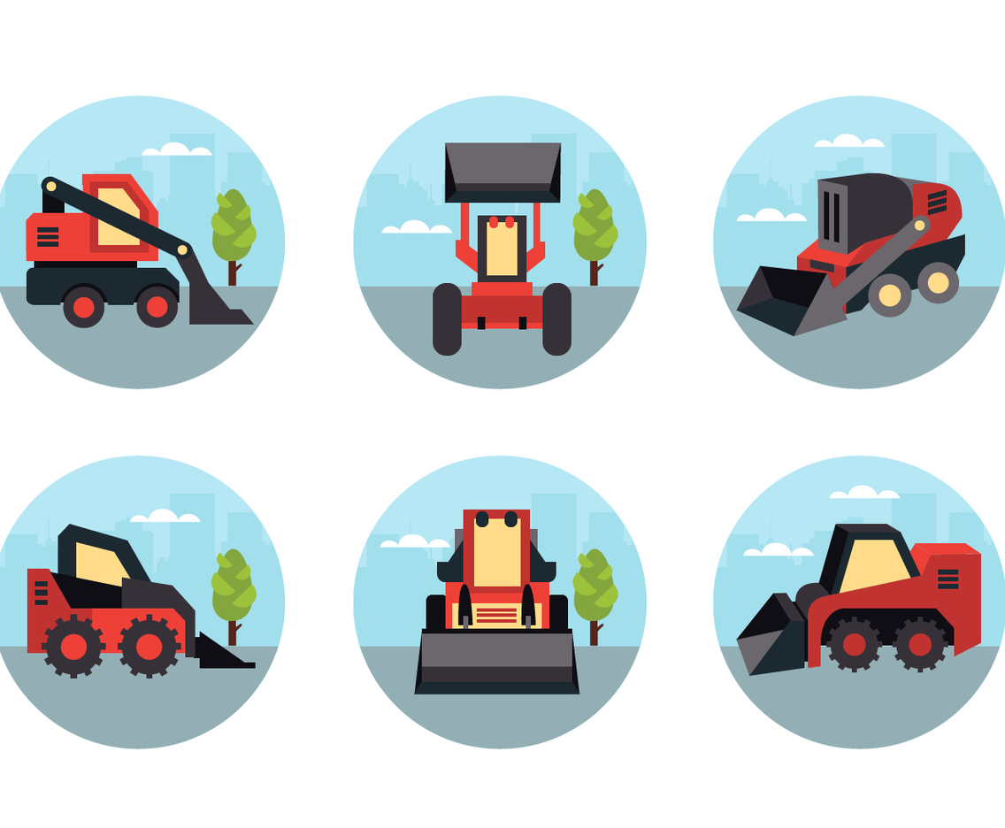 Skid Steer Vector Pack