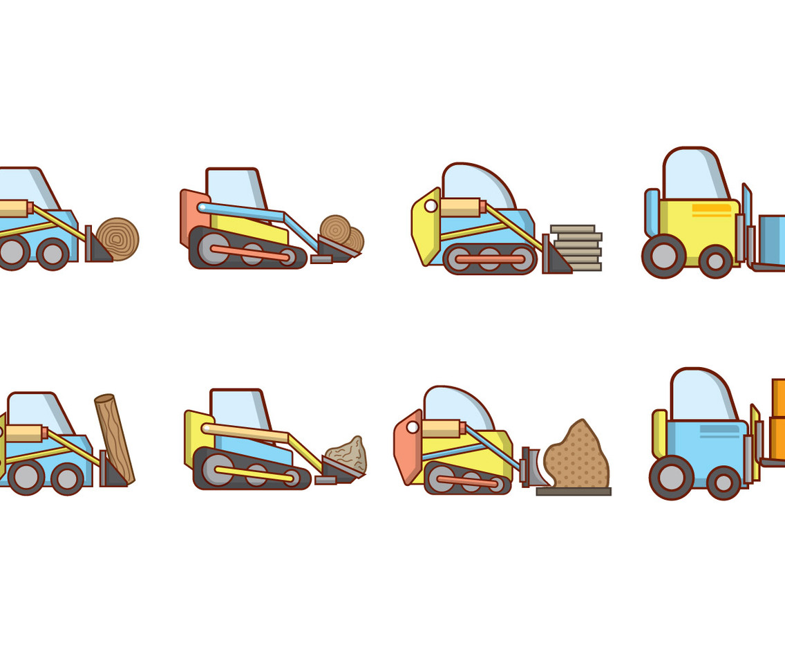 Free Skid Steer Vector
