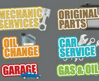 Car Service Titles