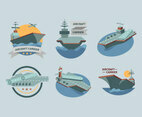 Aircraft Carrier Vector Pack