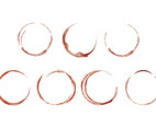 Watercolor Wine Stain