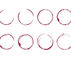 Wine Stain Vector