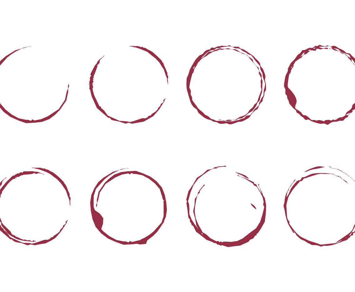 Wine Stain Vector