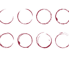 Wine Stain Vector