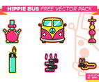 Hippie Bus Free Vector Pack