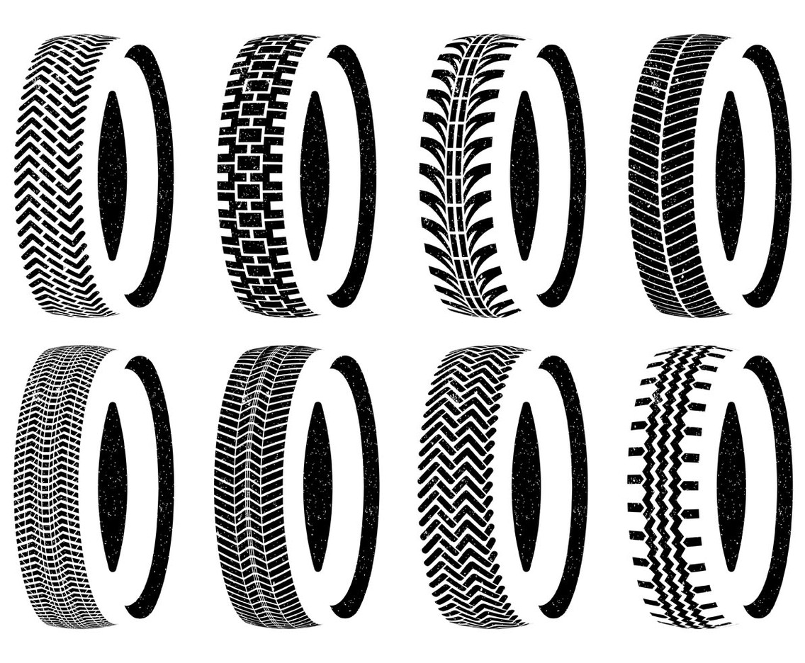 Tire Wheel Vector Set