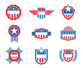 Free United States Badges and Seal Vectors