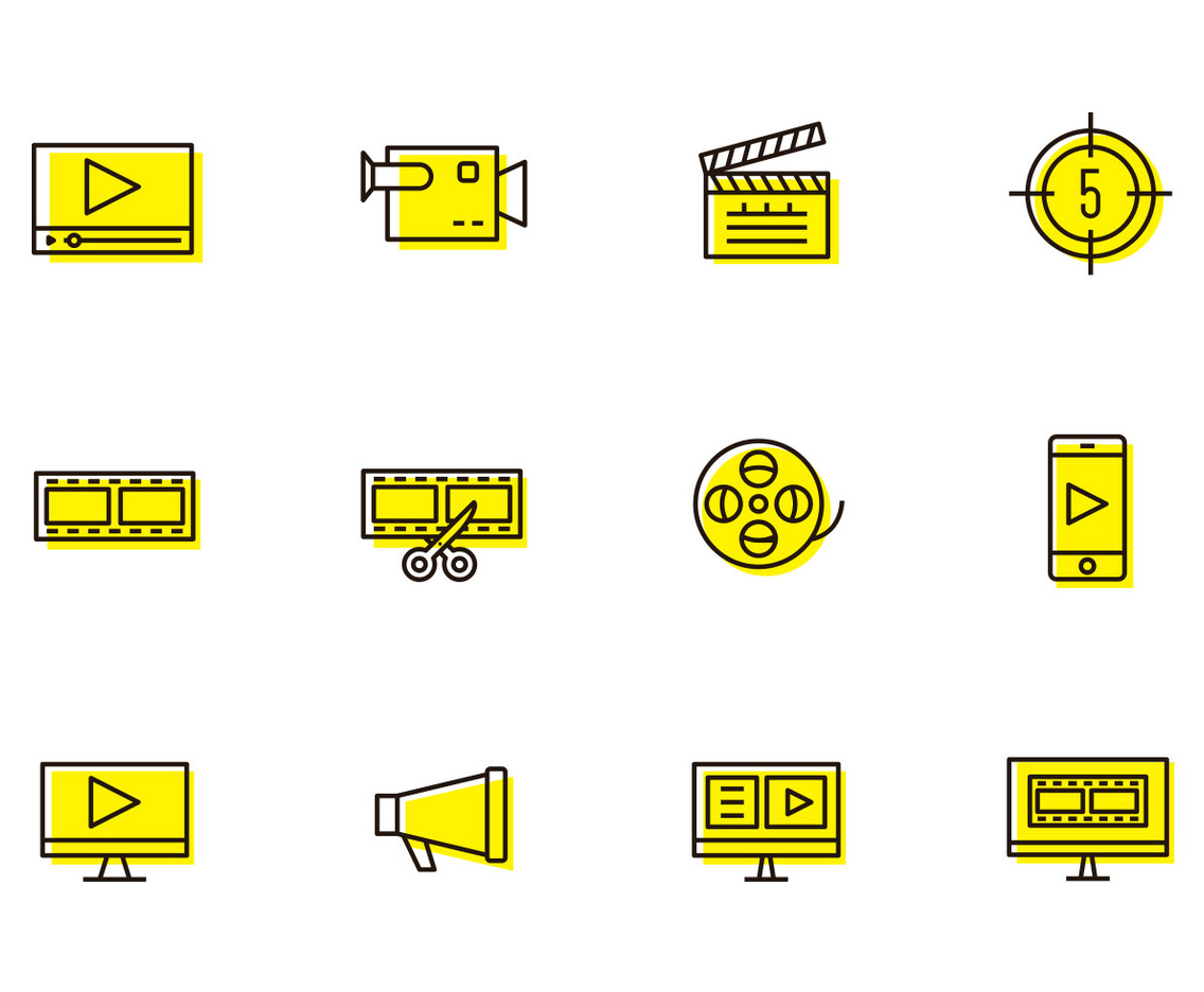 Video Production Icons