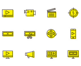 Free video icon - Vector Art