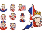 Queen Elizabeth Vector