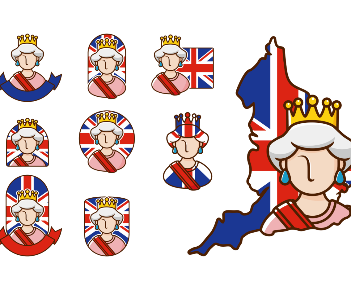 Queen Elizabeth Vector
