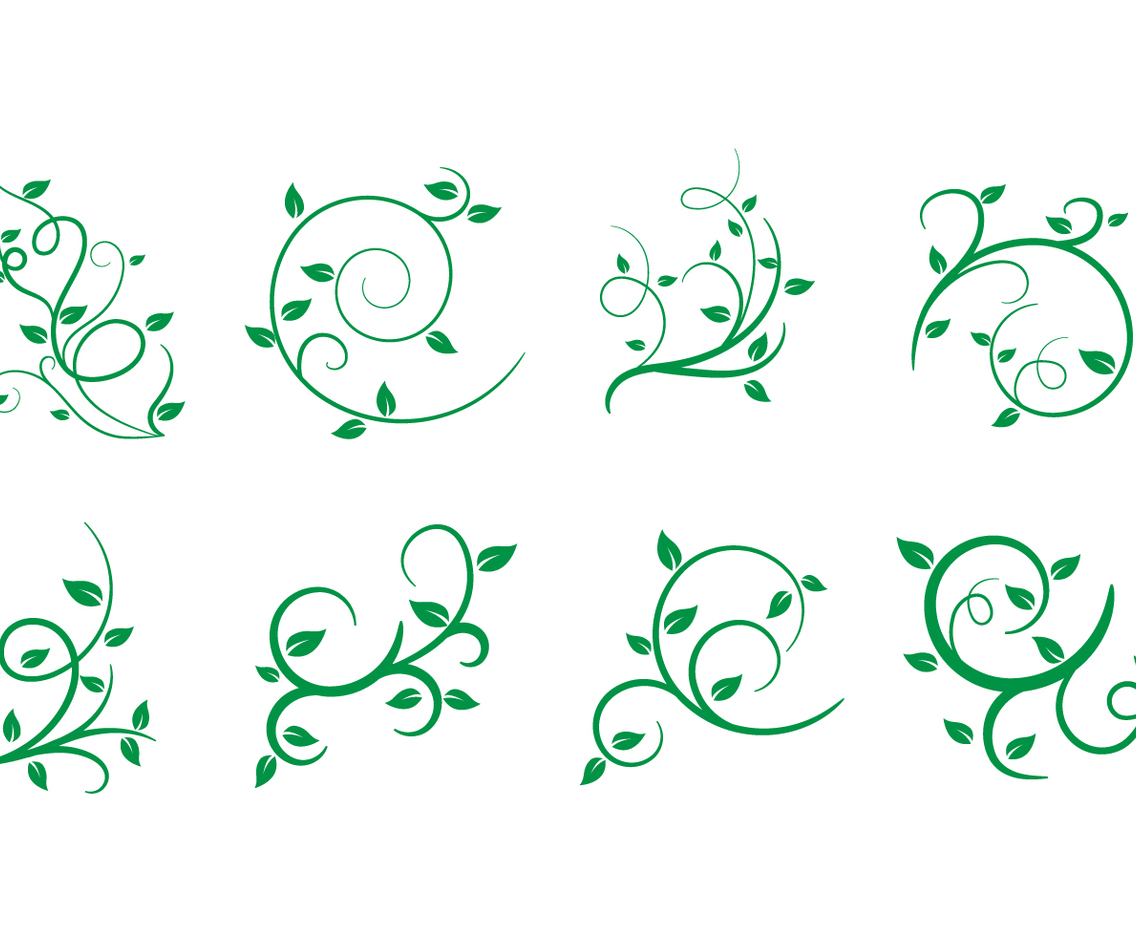 Free Liana, Leaves, Vector Illustration