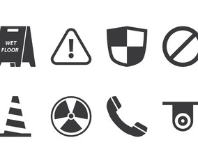 Free warning signs - Vector Art