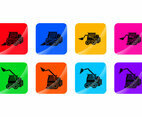 Free Skid Steer Icon Vector