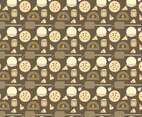 Free Pizza Oven Pattern Vector