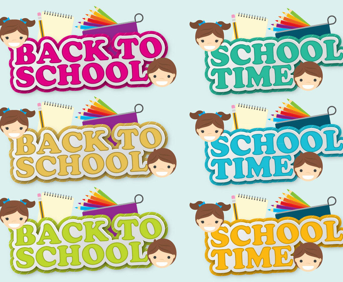 Back To School Shadow Titles