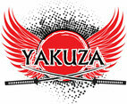 Yakuza logo background vector