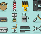 Cute Barber Icons