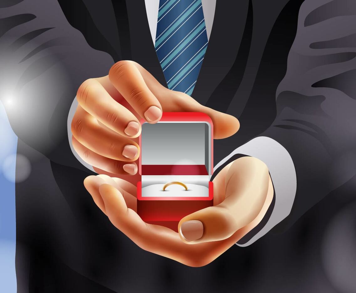 Marry Me Proposal With A Ring