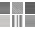 Seamless Pinstripe Vector Patterns
