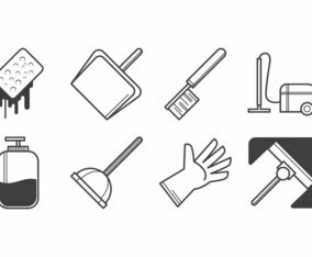 Free Cleaning Icon Vector
